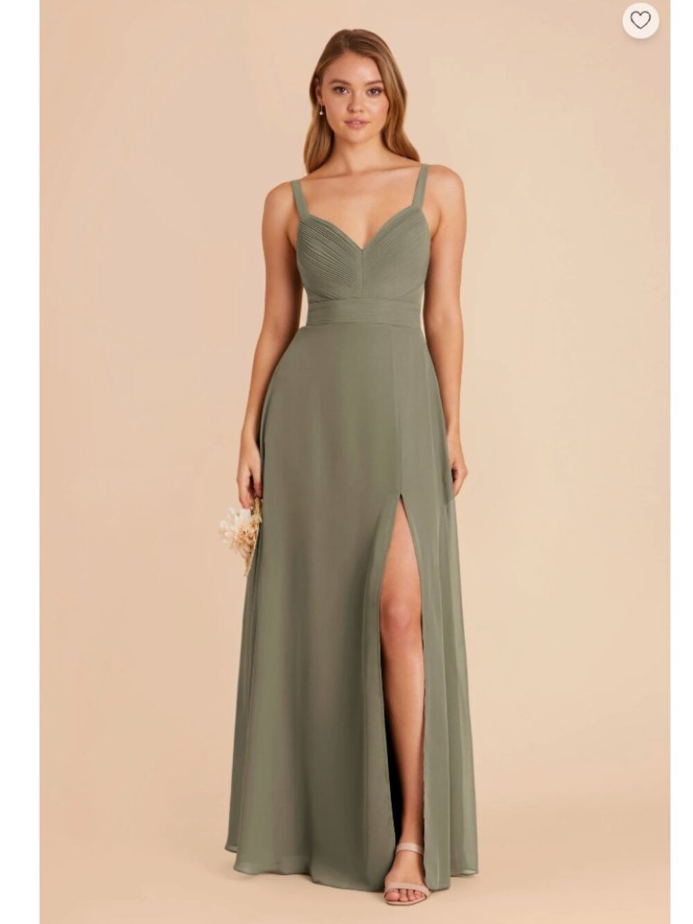 Birdy Grey Deborah Dress Chiffon Thyme